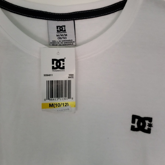 STRIPED CREW NECK T-Shirt Boy white TEE - Picture 3 of 6